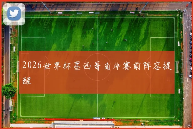 2026世界杯墨西哥南非赛前阵容提醒